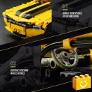 QMAN 54006 - Sárga sportautó - 100% technic-kompatibilis építőjáték QMAN 54006 - Sárga sportautó - 100% technic-kompatibilis építőjáték