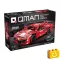 QMAN 54007 - Lightning Flame piros versenyautó - 100% technic-kompatibilis építőjáték