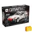 QMAN 54008 - Speedy Shadow fehér sportautó - 100% technic-kompatibilis építőjáték