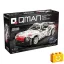 QMAN 54008 - Speedy Shadow fehér sportautó - 100% technic-kompatibilis építőjáték