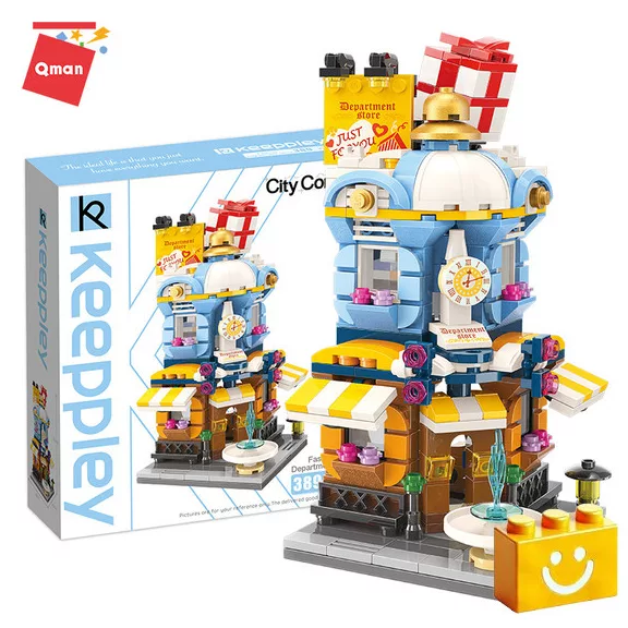 QMAN C0105 Keepplay - Divat shopping bevásárlóház építőjáték - 100% kompatibilis minden más kedvelt márkával QMAN C0105 Keepplay - Divat shopping bevásárlóház építőjáték - 100% kompatibilis minden más kedvelt márkával