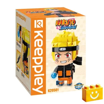   QMAN Keepplay K20501 - Naruto Shippuden – Uzumaki Naruto karakter építőjáték - 100% kompatibilis minden más kedvelt márkával