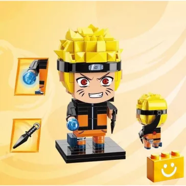   QMAN Keepplay K20501 - Naruto Shippuden – Uzumaki Naruto karakter építőjáték - 100% kompatibilis minden más kedvelt márkával