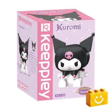   QMAN Keepplay K20811 - Sanrio – Kuromi karakter építőjáték  - 100% kompatibilis minden más kedvelt márkával