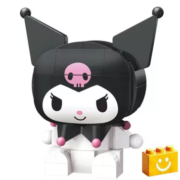   QMAN Keepplay K20811 - Sanrio – Kuromi karakter építőjáték  - 100% kompatibilis minden más kedvelt márkával