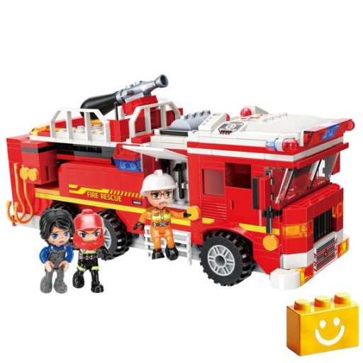 QMAN W12013 - Tűzvonalból mentés építőjáték - 100% kompatibilis minden más kedvelt márkával