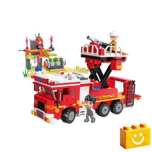 QMAN W12013 - Tűzvonalból mentés építőjáték - 100% kompatibilis minden más kedvelt márkával