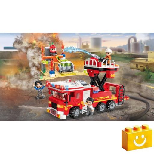 QMAN W12013 - Tűzvonalból mentés építőjáték - 100% kompatibilis minden más kedvelt márkával