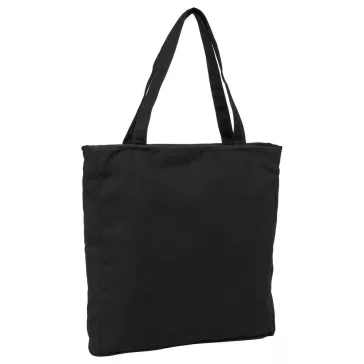   K-pop Démonvadászok Black cipzáras vászon válltáska, bevásárlótáska 38 cm