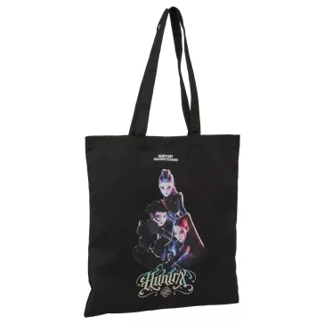   K-pop Démonvadászok Warriors patentos vászon válltáska, bevásárlótáska 42 cm