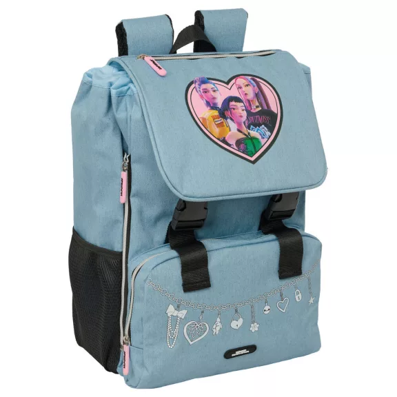 K-pop Démonvadászok Denim Dreams bővíthető iskolatáska, táska 41 cm K-pop Démonvadászok Denim Dreams bővíthető iskolatáska, táska 41 cm