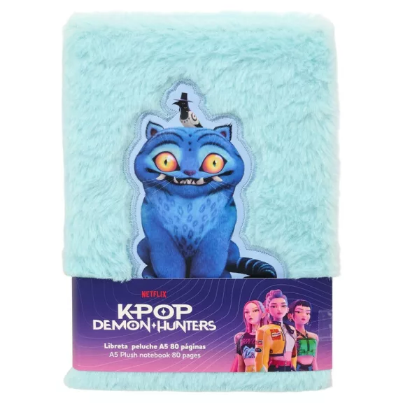 K-pop Démonvadászok Derpy plüss A5 notesz, jegyzetfüzet K-pop Démonvadászok Derpy plüss A5 notesz, jegyzetfüzet