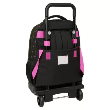  K-pop Démonvadászok Negra prémium gurulós iskolatáska, táska 45 cm
