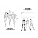 K-pop Démonvadászok Hunterx A4 kockás füzet K-pop Démonvadászok Hunterx A4 kockás füzet
