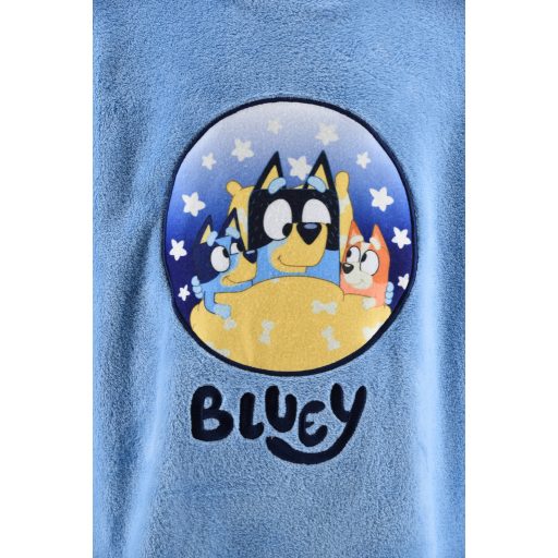 Bluey Stars belebújós plüss polár takaró, poncsó 6/8 év