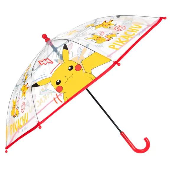 Pokémon Thunder gyerek átlátszó esernyő Ø72 cm Pokémon Thunder gyerek átlátszó esernyő Ø72 cm