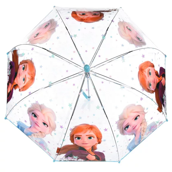 Disney Jégvarázs Stars gyerek átlátszó esernyő Ø72 cm