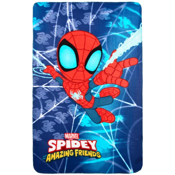 Pókember Spidey Cuddle polár takaró 100x150cm Pókember Spidey Cuddle polár takaró 100x150cm