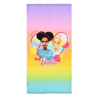   Barbie Heart fürdőlepedő, strand törölköző 70x140cm (Fast Dry)
