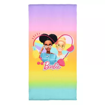   Barbie Heart fürdőlepedő, strand törölköző 70x140cm (Fast Dry)