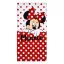 Disney Minnie Dots fürdőlepedő, strand törölköző 70x140cm