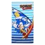 Sonic a sündisznó Surf fürdőlepedő, strand törölköző 70x140cm