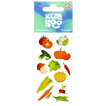 Zöldség Tomato matrica szett