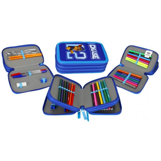 Mancs Őrjárat Chase tolltartó töltött 3 emeletes