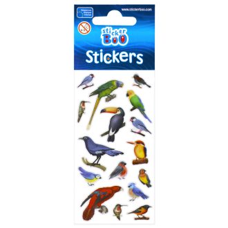 Madár Parrot matrica szett