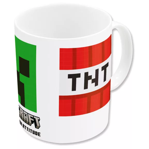 Minecraft Adaptation porcelán bögre 325 ml (11 oz) Díszdobozban Minecraft Adaptation porcelán bögre 325 ml (11 oz) Díszdobozban