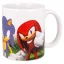 Sonic a sündisznó Power Trio porcelán bögre 325 ml (11 oz) Díszdobozban