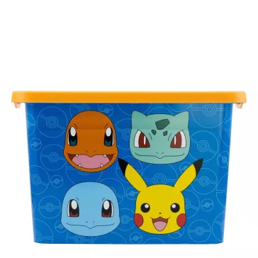 Pokémon Rock műanyag tároló doboz 7 L