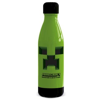 Minecraft Attitude műanyag kulacs csavaros kupakkal 660 ml