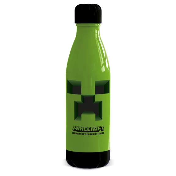 Minecraft Attitude műanyag kulacs csavaros kupakkal 660 ml Minecraft Attitude műanyag kulacs csavaros kupakkal 660 ml