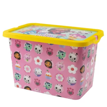 Gabi babaháza Wonderland műanyag tároló doboz 7 L