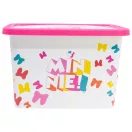 Disney Minnie Edgy Bows műanyag tároló doboz 7 L