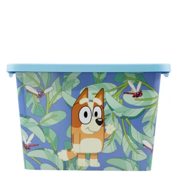 Bluey Leaves műanyag tároló doboz 7 L