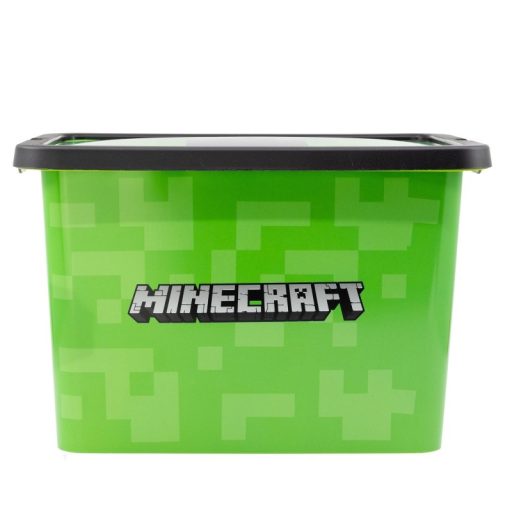 Minecraft Green műanyag tároló doboz 7 L