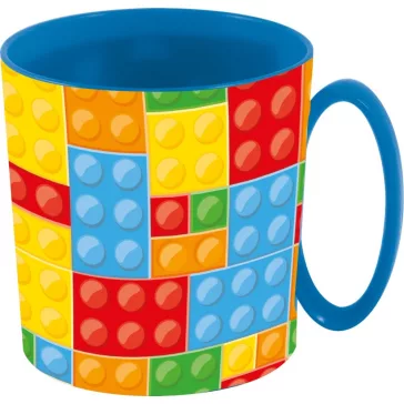 Lego mintázatú Bricks micro bögre 350 ml
