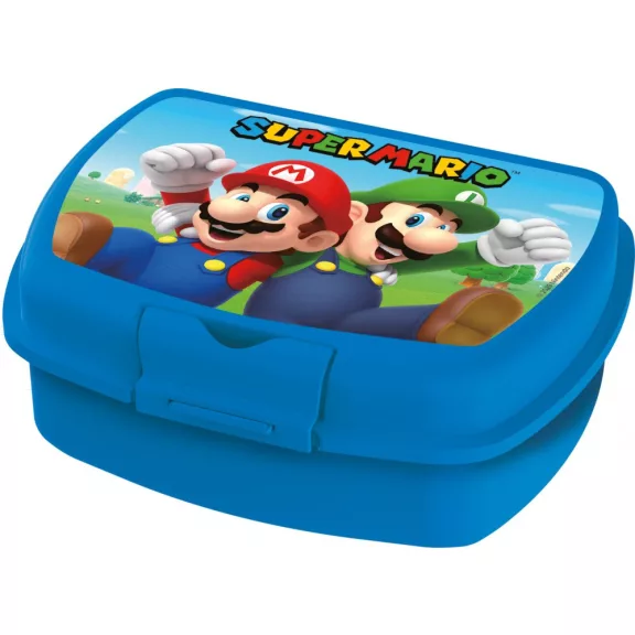 Super Mario Mushroom Kingdom Urban szendvicsdoboz Super Mario Mushroom Kingdom Urban szendvicsdoboz