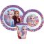 Disney Jégvarázs Purple étkészlet, micro műanyag szett, pohárral 260 ml