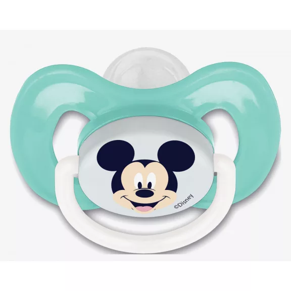Disney Mickey Hello World megfordítható baba cumi tokkal