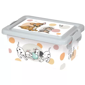 Disney Classics Dots műanyag tároló doboz 3,7 L