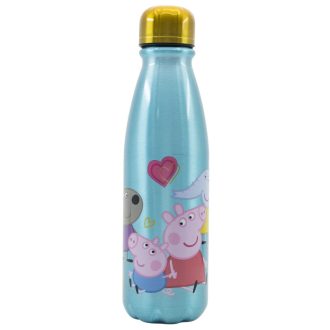 Peppa malac Core alumínium kulacs csavaros kupakkal 600 ml