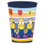 Minyonok Striped műanyag pohár 260 ml