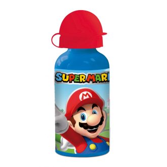 Super Mario Mushroom Kingdom alumínium kulacs 400 ml