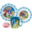 Sonic a sündisznó Adventure étkészlet, micro műanyag szett bögrével 350 ml
