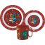 Harry Potter School Shields étkészlet, micro műanyag szett bögrével 350 ml
