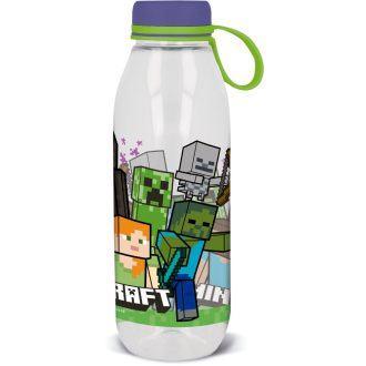   Minecraft Creeper Ecozen műanyag kulacs csavaros kupakkal 650 ml