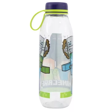   Minecraft Creeper Ecozen műanyag kulacs csavaros kupakkal 650 ml